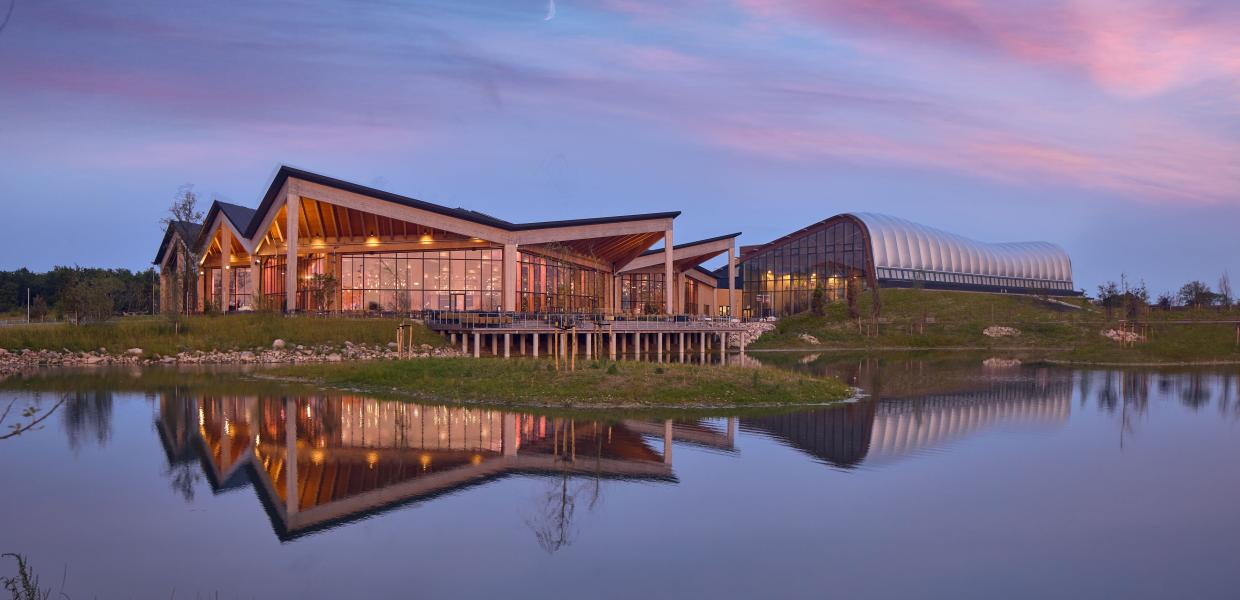 Market Dome Center Parcs Nordborg Resort udfra