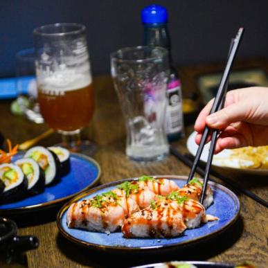 Nyd Sushi fra Hama Sushi i Haderslev.