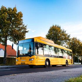 Gul bus i Sønderborg